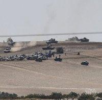 Извънредно за войната: Турските танкове влязоха в сирийския град Джараблус (ВИДЕО)