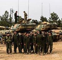 Турската артилерия удари позиции на сирийските кюрди