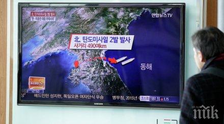 пхенян изстреля балистична ракета подводница