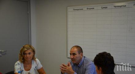 цветанов подготвя предизборната кампания самоков снимки