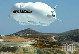 големият света дирижабъл издържа пробния полет