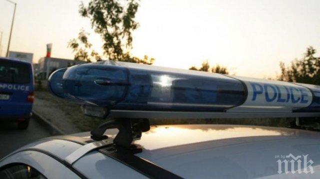 Джип се обърна по таван 