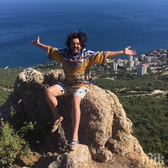 Филип Киркоров се залюби с лъвче