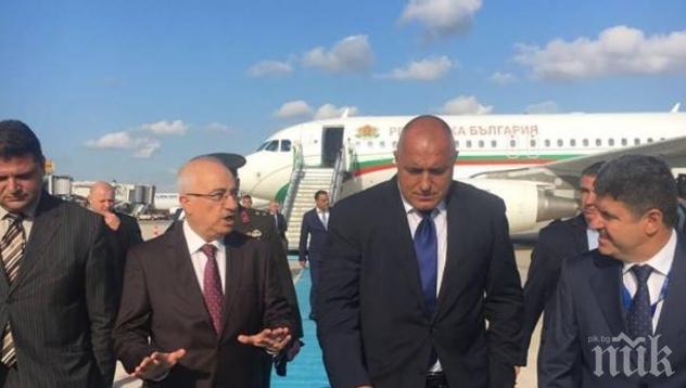 Борисов на четири очи с Ердоган! Премиерът кацна в Турция