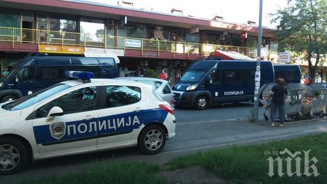 Въоръжен  откри стрелба в Белград и се барикадира в сграда