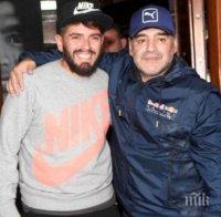 Марадона най-после призна публично сина си