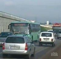 НОВИ ТАПИ: Затварят едното платно на Северната тангента 