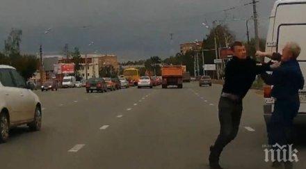 екшън пловдив шофьори млатиха кръстовище