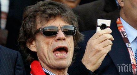 рокдинозавърът мик джагър плаща солидна сума бременната осмото дете балерина