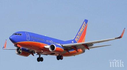 двигател боинг 737 отказа време полет