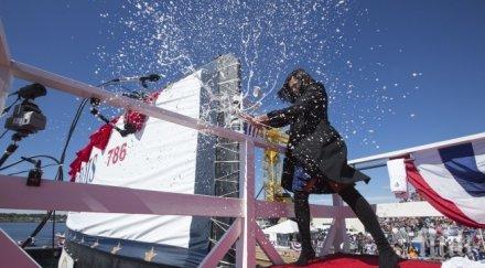 нова подводница стойност близо милиарда долара получи флота сащ