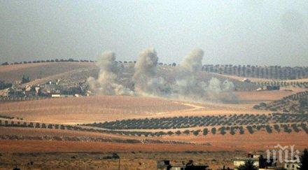 ужасът войната убиха цивилни турска бомбардировка северна сирия