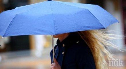 новата седмица започва слънце запад дъжд изток