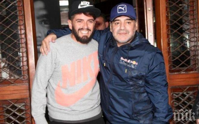 Марадона най-после призна публично сина си