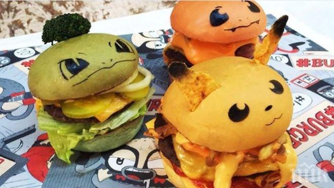 Мания без край: Ресторант пусна покемони - сандвичи 