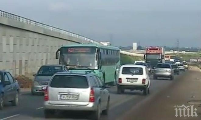 НОВИ ТАПИ: Затварят едното платно на Северната тангента 