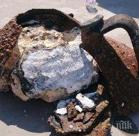 ЦЕННА НАХОДКА! Късноантична амфора с палмово масло откриха край Созопол