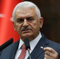 Йълдъръм е категоричен: Турция няма да спре военната си офанзива в Северна Сирия 