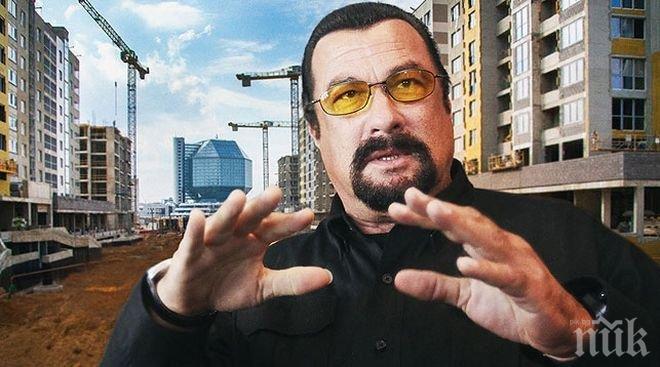 Стивън Сегал  си купи цял етаж от сграда в Минск