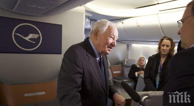 Почина създателят на Boeing 747 Джо Сътър