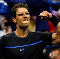 Рафа Надал не се затрудни и във втория кръг (СНИМКИ)