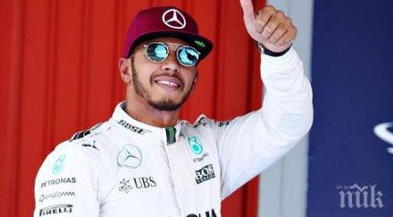 хамилтън бърз втората тренировка монца