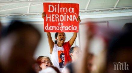 протест заради дилма русеф следва параолимпийския огън неделя