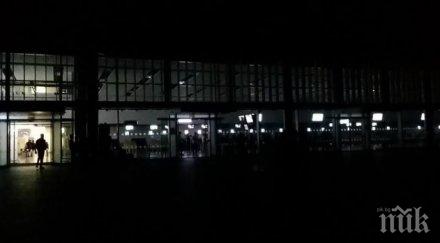 пълен мрак варненското летище заради повреден трафопост