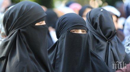 британците скочиха бурките всички партии обединиха против ислямското облекло