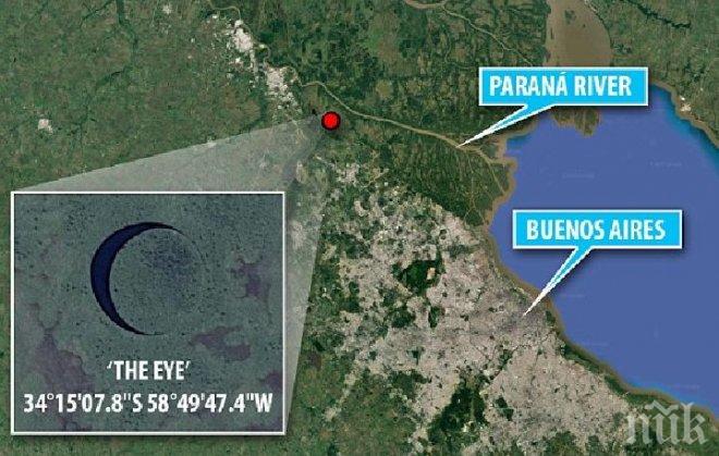 Мистерия: В блатата на Аржентина откриха тайнствен абсолютно кръгъл въртящ се остров (ВИДЕО)