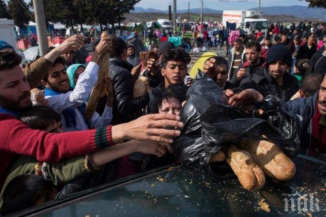 Бежанци се вдигнаха на протест в Солун, дълго чакали за политическо убежище