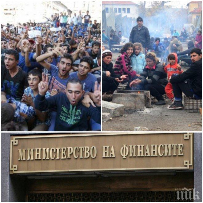 ЕКСКЛУЗИВНО! Финансовото министерство с шокиращ анализ: Бежанците у нас масово не работят, а интеграцията им е мираж