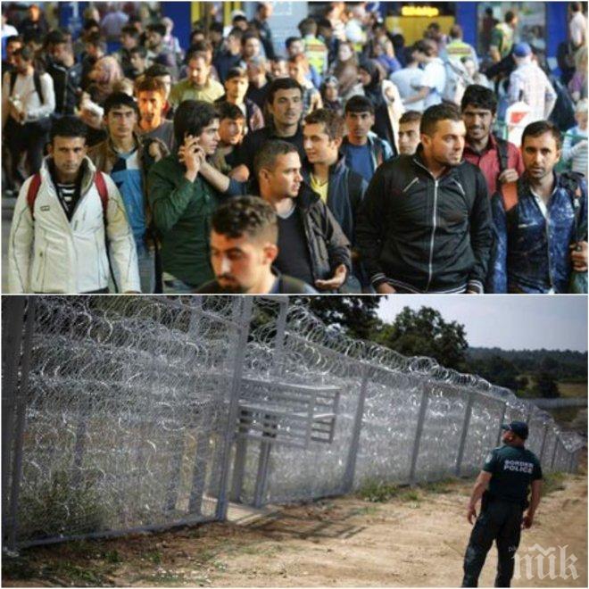 Отново се увеличава мигрантският натиск на гръцко-македонската граница