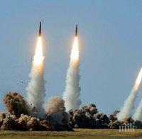 Заплаха! Северна Корея изстреля три ракети край бреговете си