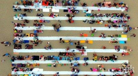 купон варна организираха дългата вечеря плажа