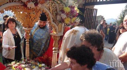 гола мацка цъфна икона богородица снимка