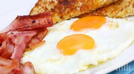 внимание пържените яйца оставят мъжа без потомство