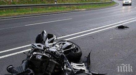 моторист загина изхода русе удар камионче