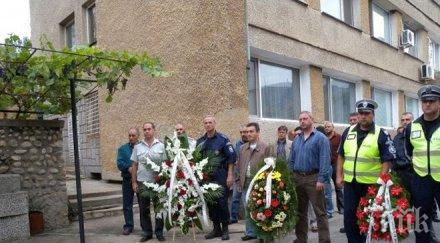поклон паметта шестимата загинали пожарникари полицаи големо село