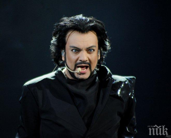 Провал в ефир! Технически проблем прекъсна изпълнението на Филип Киркоров на фестивала „Нова вълна”