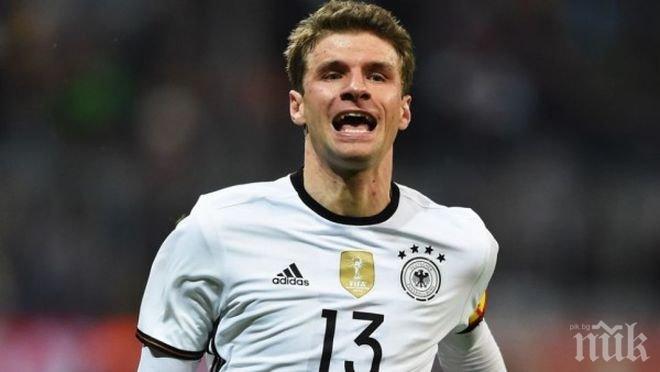 Мюлер очаква равностоен мач с Норвегия