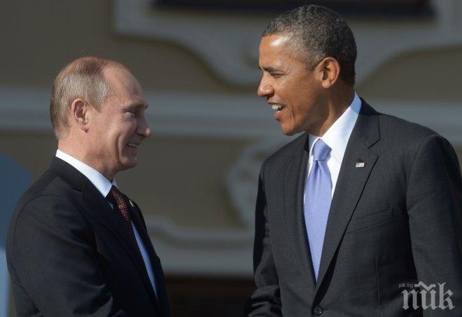Путин и Обама в тежък разговор повече от час