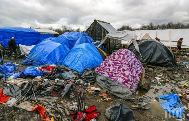 Бежанска криза: Френският град Кале се вдигна на бунт