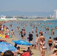 Трагедия! Турист издъхна на плажа в Слънчев бряг