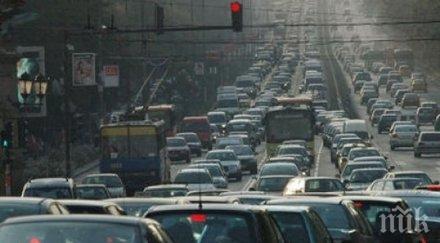 движението софия натоварено задръствания