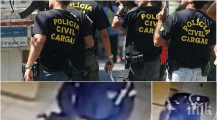 уникална глупост полицай извади оръжието кобура последва шокира всички видео