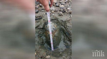 военни обезвредиха артилерийски снаряд видинския плаж