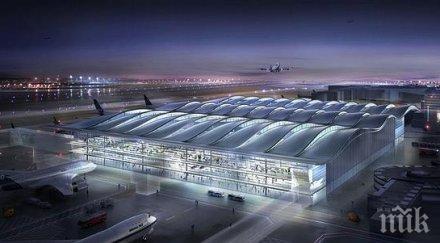 драма летищата лондон пътниците блокирани