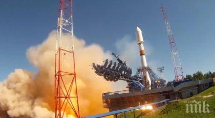 тайнствен мощен взрив руски космодрум