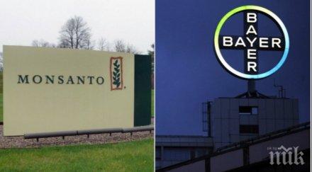 байер иска купи монсанто млрд долара